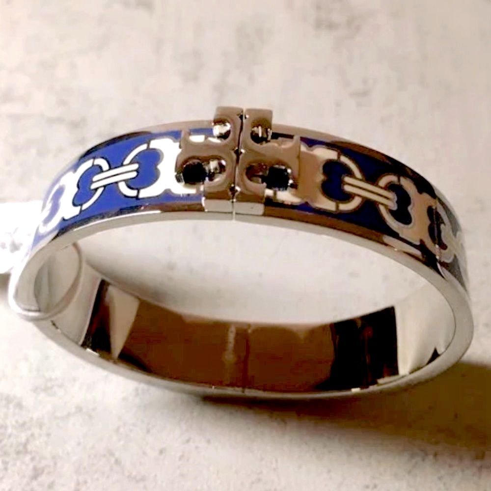 Tory Burch Kira Gemini Link Logo Bracelet